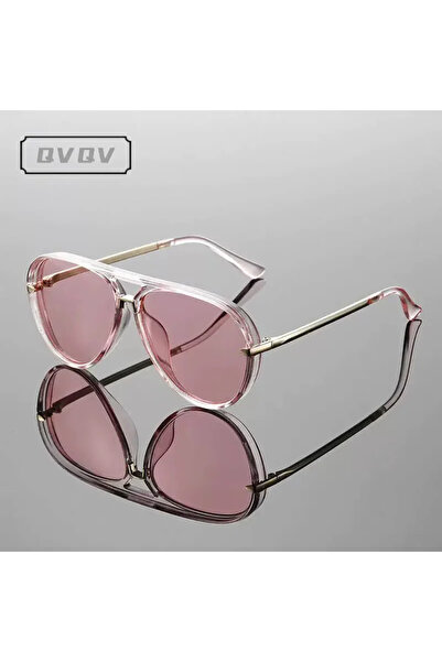 Choice7 Pink Candy Color Trendy Oversized Pilot Sunglasses Women Summer Fashi...