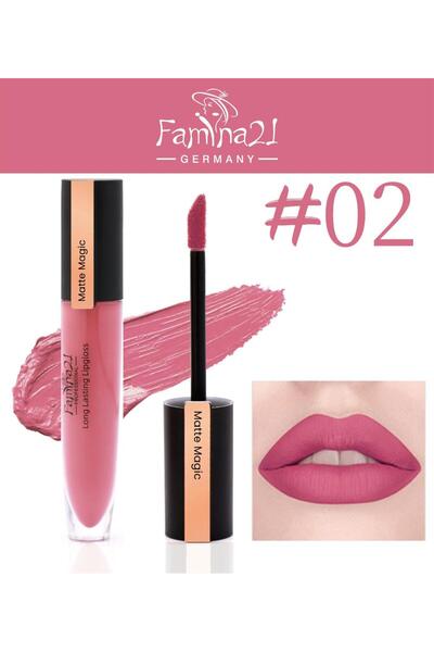 famina21 Matte Magic Long Lasting Lip Gloss Matte Liquid Lipstick