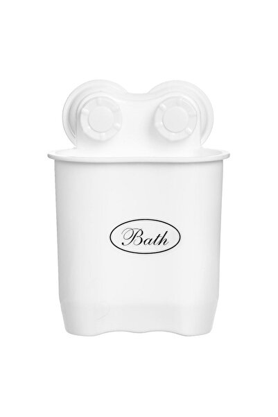 Zâna Casei Plastic Toothbrush Holder with Suction Cup 10.5x7x15cm