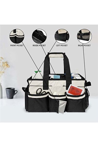 Generic Cleaning Caddy Bag Wearable, Cleaning Caddy Supplies Organizer with H...