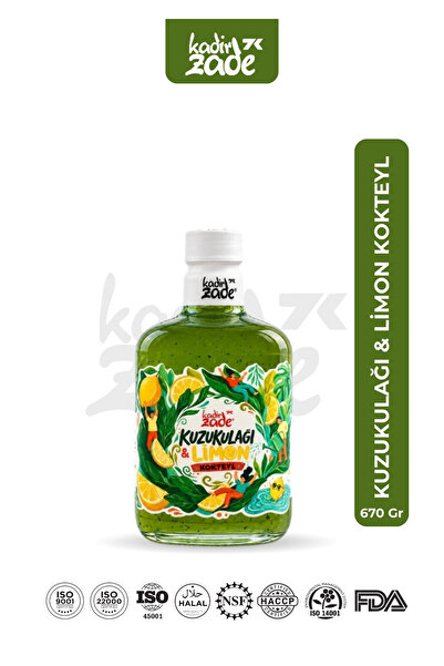 KADİRZADE Kuzu Kulağı & Limon Kokteyl 670 gr