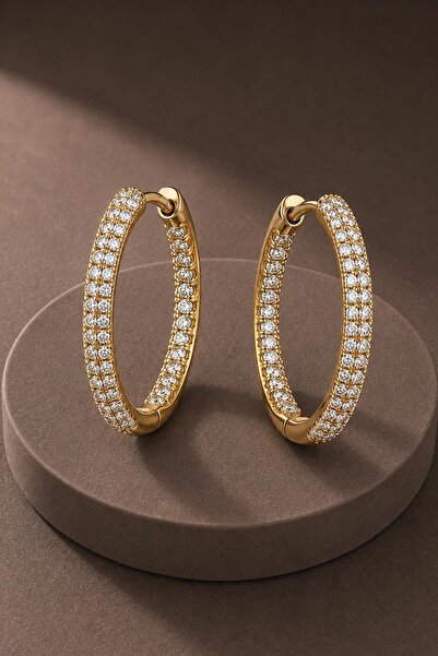 New Obsessions Tamtur Diamond Halka Küpe