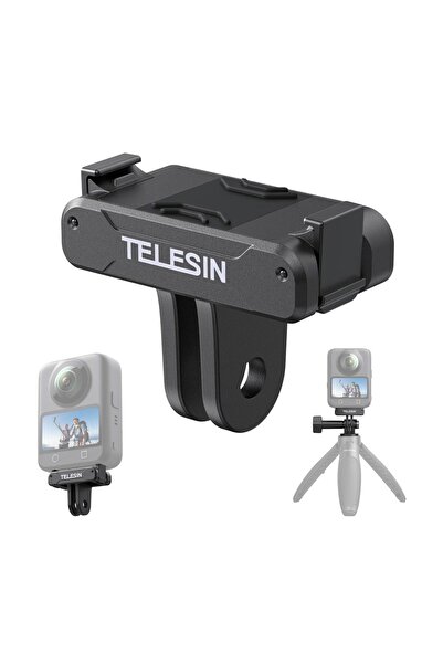 TELESIN Magnetic Quick-Release Adapter Mount For DJI Osmo 360/Action 5 Pro/4/3