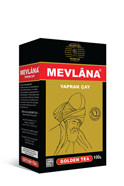 Mevlâna Golden Yaprak Çay 100g – Her Eve Mevlâna Çayı Girsin Diye Üretildi