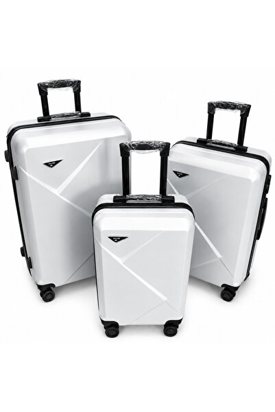 Rovitech Set de 3 trolere din ABS, mari 73 cm + medii 65 cm + de cabină 55 cm...