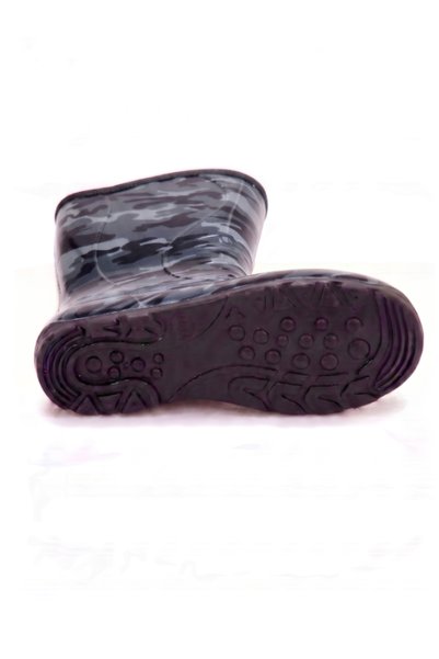 Myrain Thermal Lined Waterproof Boys' Rain Boots with Soles