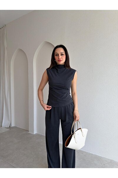 Mooi Butik Raycole Set 3235 - Black