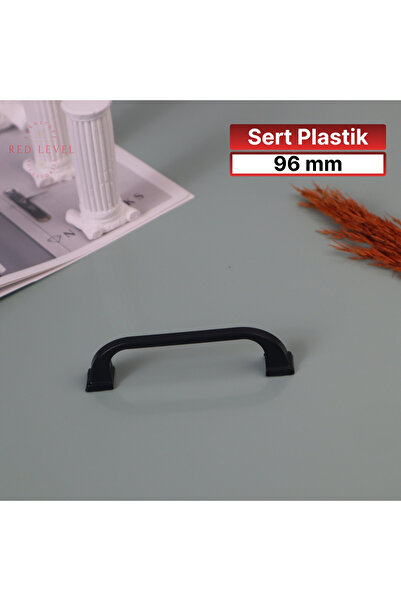 Red Level Defne Sert Plastik Siyah 96 mm Kulp Modelleri Mutfak Dolap Çekmece ...