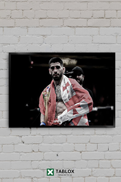 TABLOX Ilia Topuria UFC MMA Fighting Georgia Διακοσμητικός πίνακας ζωγραφικής...