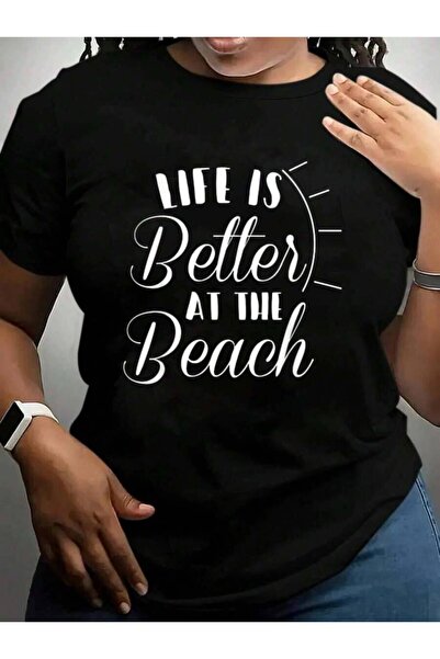 21JNRY Life Is Better At The Beach Simple White Design Men Women Cruise Vacat...