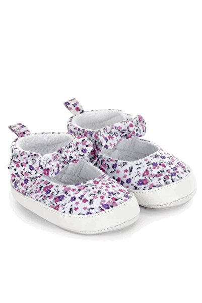 Sterntaler Pantofi pentru bebeluși, imprimeu floral roz, textil, 15-16, 4-6 luni