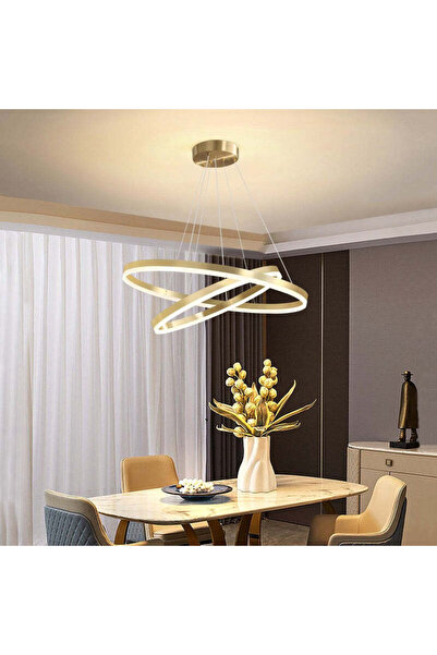 RFAN LED Chandelier Pendant Type RFAN, Model F312/2, With Remote Control, 3 L...