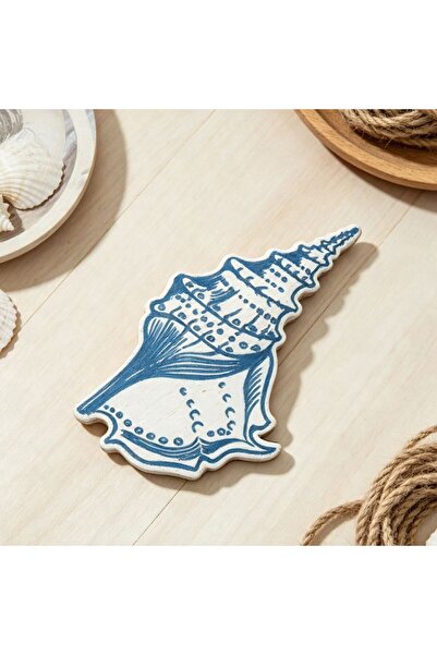idei Set 3 buc pandantive decorative din lemn stil marin 8 cm, decoratiuni su...