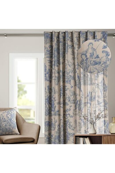 Generic Brand Maison d' Hermine Curtains for Living Room 100% Cotton 96 inch ...