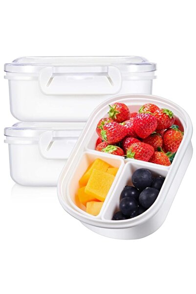 Generic Joyzzz Bento Lunch Box, 2 PCS 400ml Reusable Mini Snack Containers, 3...