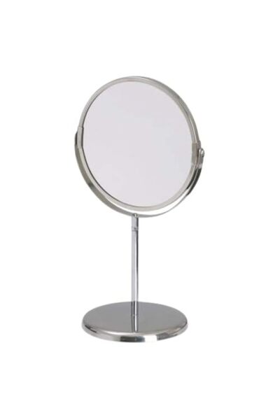 Generic Brand Round Trensum Pedestal Mirror For Bathroom