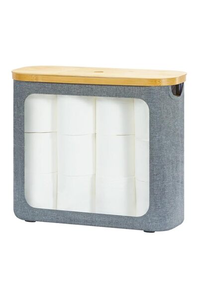 Generic PINKE Toilet Paper Storage, Bathroom Standing Organizer, Folding Stor...