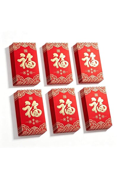 Generic Brand Red Envelopes 36 PCS - Traditional Chinese Lunar New Year Hong ...