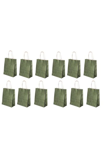 Generic Rosymoment Paper Gift Bags 12 Pieces Set, Eco-Friendly Paper Bags, Wi...