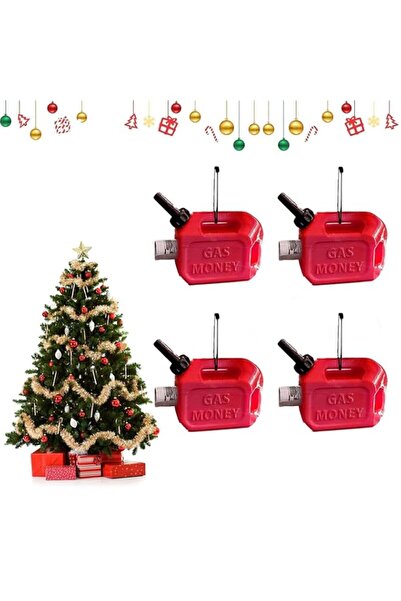 Generic Brand TERRIFI 4 Pcs Whimsical Gas Can Christmas Ornaments, Creative M...