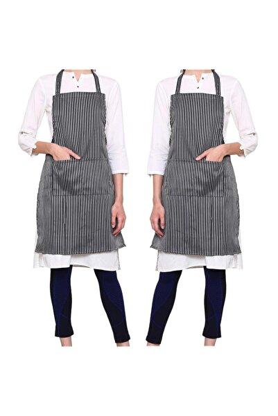 Generic Glun Kitchen Cooking Aprons With Adjustable Bib, 100% Polyster Chef A...