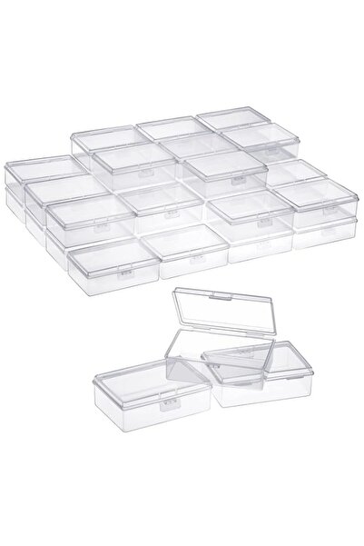 Generic Brand Mini Storage Containers for Small Items Clear Plastic Box with ...