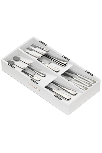 Generic SpaceAid Bamboo Silverware Drawer Organizer with Labels, Kitchen Uten...