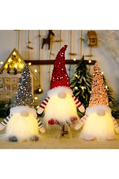 Generic Brand BPA® Handmade Light Up Garden Gnomes with LED Lights and Glitte...
