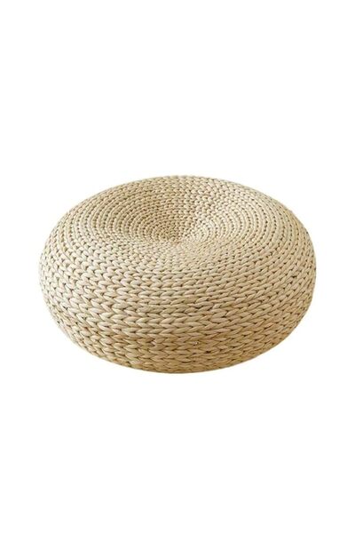 Generic Round Room Floor Mat Handmade Straw Woven Yoga Seat Cushion Dining Ro...