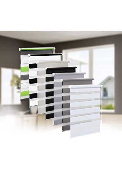 Generic Brand Double Roller Blind, Clamp-Fix, No Drilling Required, Duo Rolle...