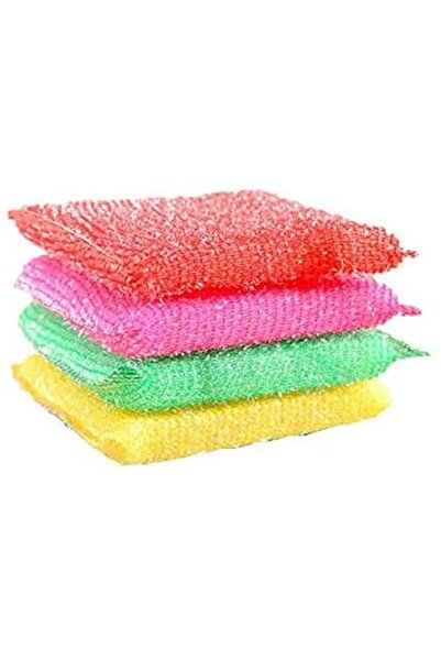 Generic Alsaqer Cleaning Wool Sponge 4-Pieces Sett for Dishwash and Surfaces,...