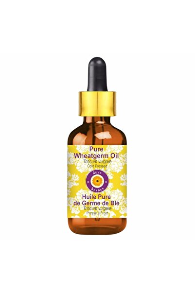 Generic Brand Deve Herbes Pure Wheatgerm Oil (Triticum vulgare) with Glass Dr...