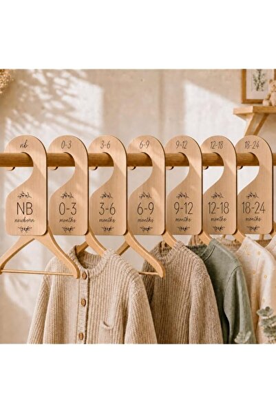 Generic Giftacity Baby Closet Dividers for Clothes Organizer - Set of 7 Adora...