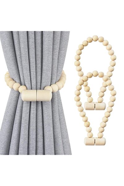 Generic YelaJoy 2 Pack Magnetic Curtain Tiebacks, Curtain Tie Backs for Curta...