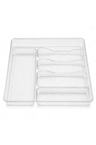 Generic Fitto Black Kitchen Drawer Organizer - Adjustable Expandable Cutlery ...