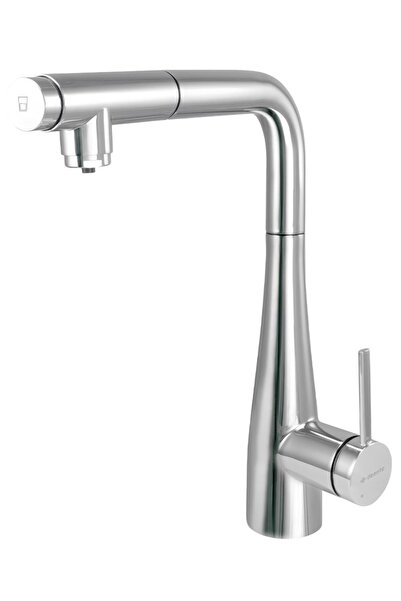 DEANTE Eridan Purification Compatible Chrome Spiral Kitchen Faucet