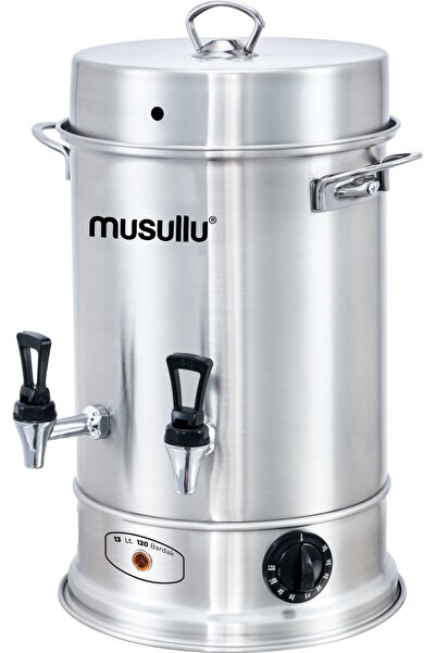Musullu S-1120 Semaver 13 Lt 120 Bardak Kapasiteli Çay Makinesi