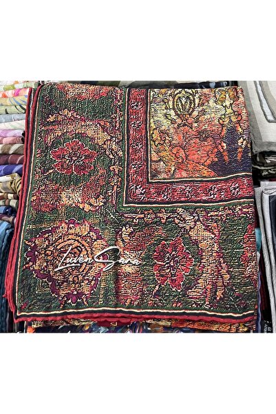 LuvenSara Ethnic Pattern Tencel Cotton Scarf