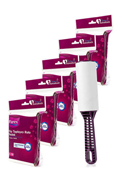 Parex Lint Collector Set with Handle and 20 Replacement Rolls (20X30 Sheets)