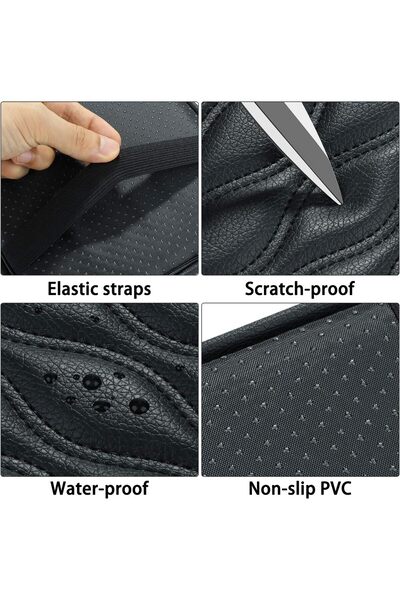 Generic Auto Center Console Cover Pad Universal Fit for SUV/Truck/Car, Waterp...