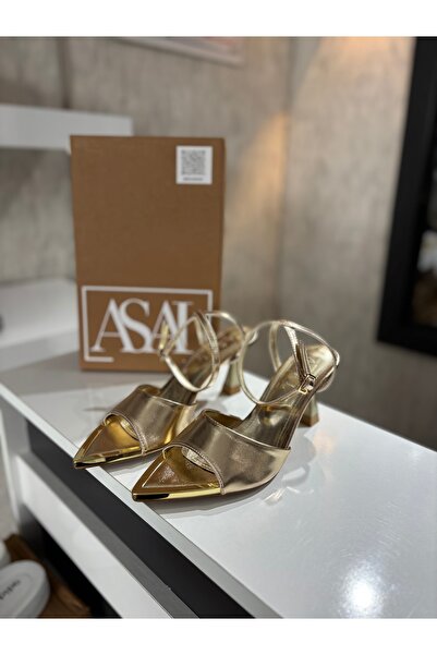 ASAL ayakkabıcılık Volare Original Shoe Design Iron Tip Heel Sandals
