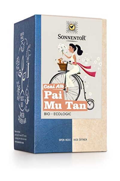 Sonnentor Ceai alb pai mu tan 18 plicuri