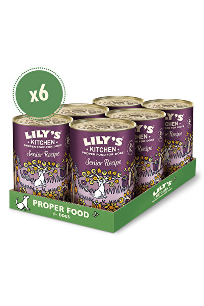 Lily's Kitchen Кучешка храна за възрастни кучета, консерва, 6 х 400 г