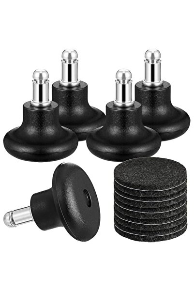 Generic Office Chair Wheels, 7/16" x 7/8" (11mm x 22mm) Stem Casters, Heavy D...