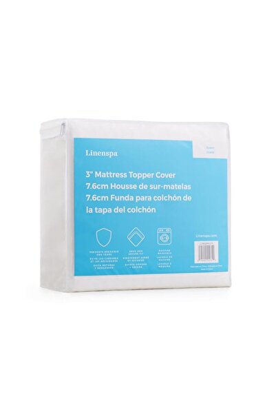 Generic Linenspa 3 Inch Mattress Topper Cover Twin – Cover Only – Machine Was...