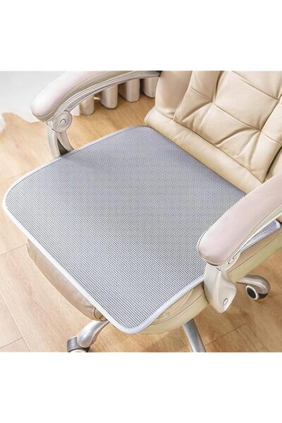 Generic Ice Silk Cool Seat Cushion for Chair, 45×45cm, Universal Size, Breath...