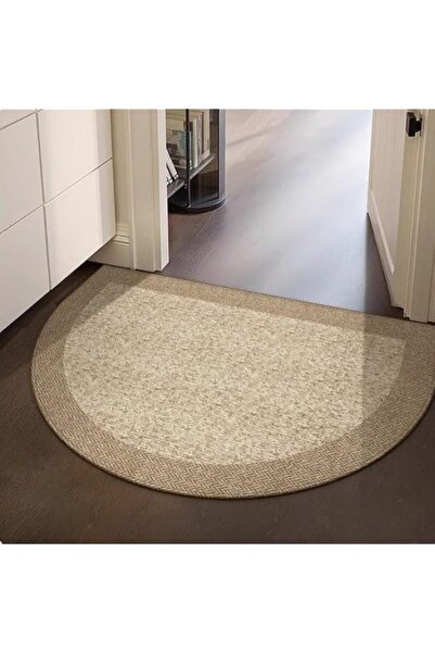 Generic Welcome Door Mat Half Round Area Rug Cute Sun Printing Door Mat Outdo...