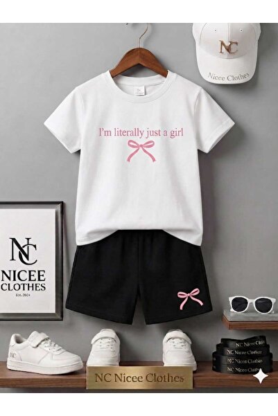 Leto Lykia Tricou și pantaloni scurți de vară pentru copii, unisex (cu inscri...