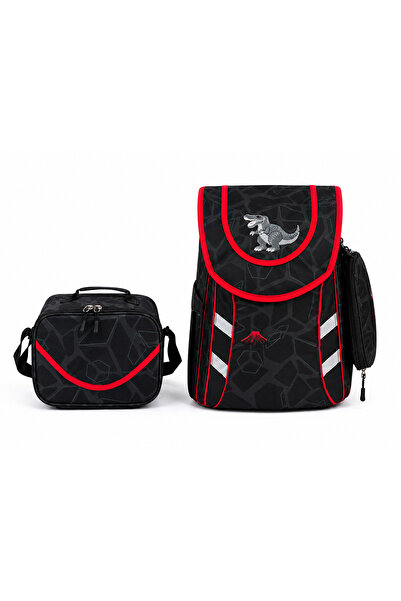 QUOVO Style Full-Open Domestic Daily School Bag with Accessories for Girls an...