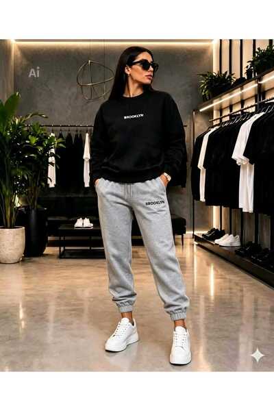 CLOTHES33 ΦΟΡΜΑ ΜΕ ΛΑΜΠΕΡΟ ΛΑΙΜΟΥ 2 ΤΕΜΑΧΙΩΝ, ΧΕΙΜΕΡΙΝΗ, ΜΕ ΣΤΑΜΠΑ BROOKLYN, ...